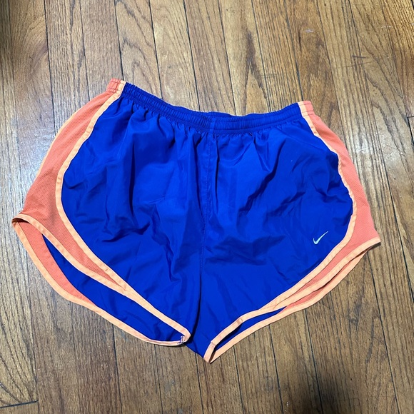 Blue orange Nike Tempo shorts size Large - Picture 2 of 6